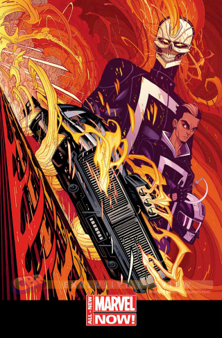 Illustration for article titled The new Ghost Rider is ditching his motorcycle for a car